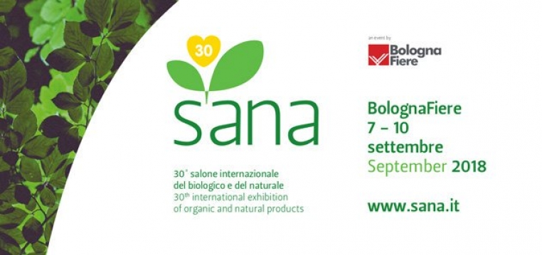 SANA salone internazionale del biologico 7-10 settembre 2018